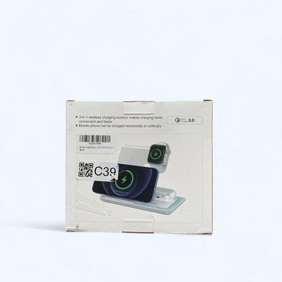 3-In-1 Foldable Wireless Charger NEW For Apple Products NEW - Picture 2 of 2
